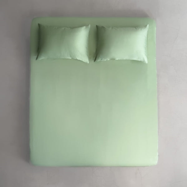 Cotton Satin fitted Sheet