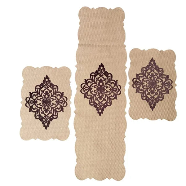 Jacquard Table Mats & Runner