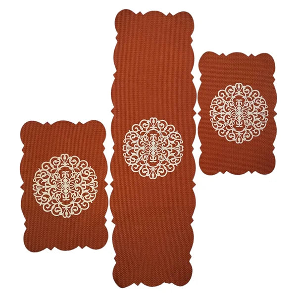 Jacquard Table Mats & Runner