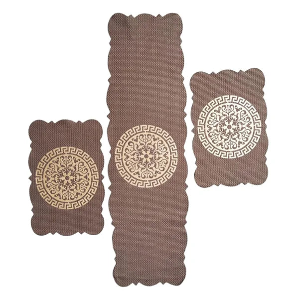 Jacquard Table Mats & Runner