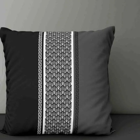 Black Grey Theme Cushion Covers