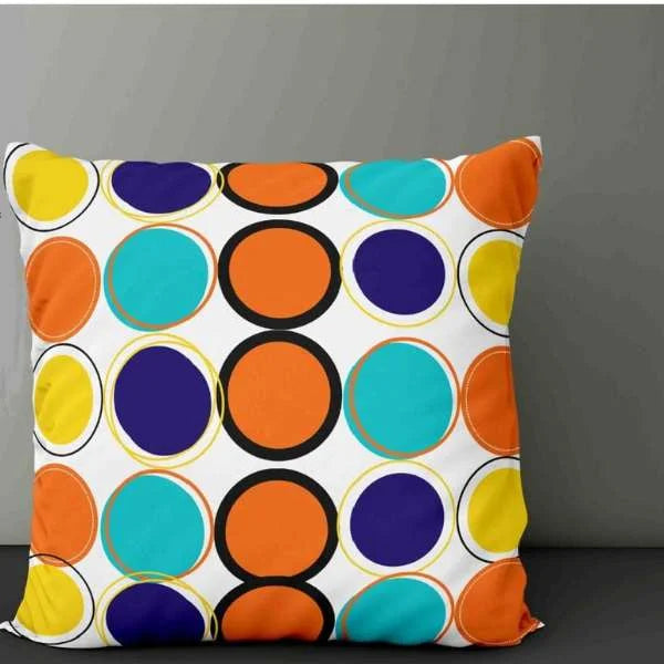 Multi Circle Cushion Covers