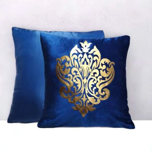 Blue Motif Cushion Covers