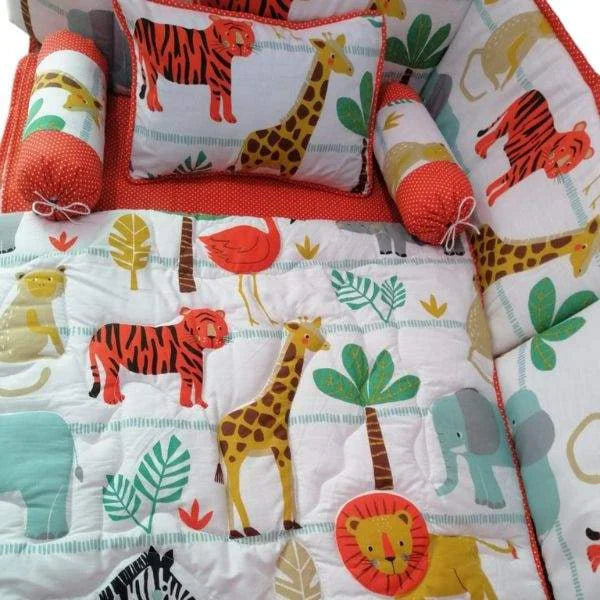 Creatures Theme Crib Bedding Set