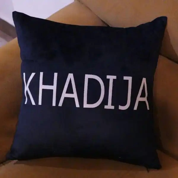 Customized Name Printing Cushion Cover