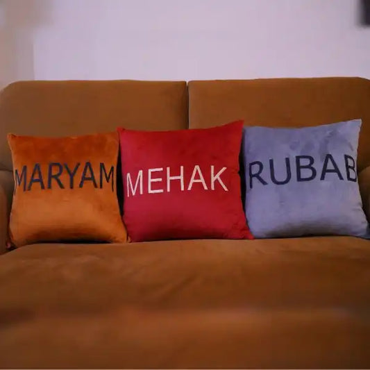 Customized Name Printing Cushion Cover