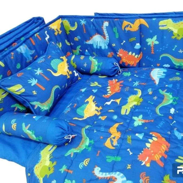 Dinosaur Theme Crib Bedding Set