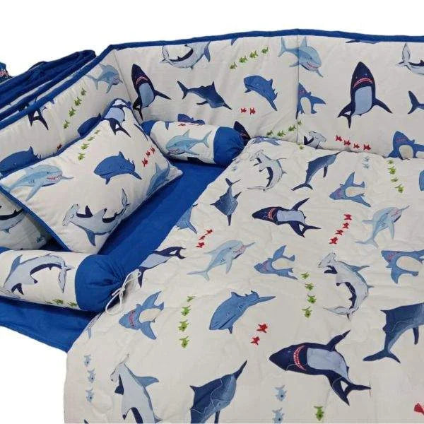 Fish Theme Crib Bedding Set