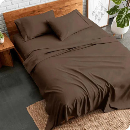 Plain Cotton Percale Bedsheets