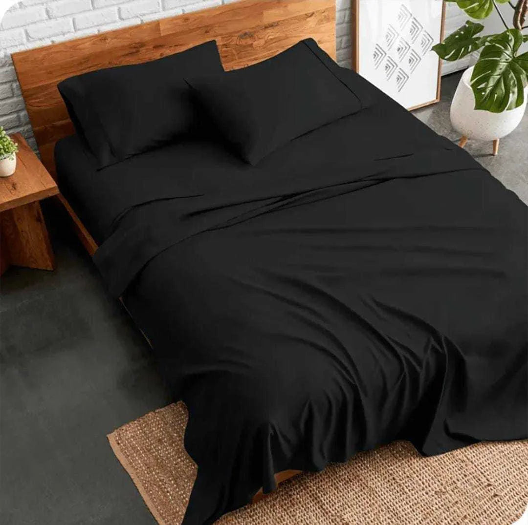 Plain Cotton Percale Bedsheets