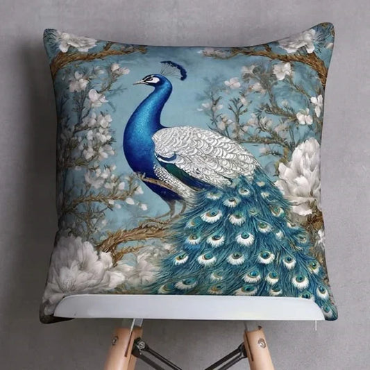 Peacock Theme II Cushion Covers