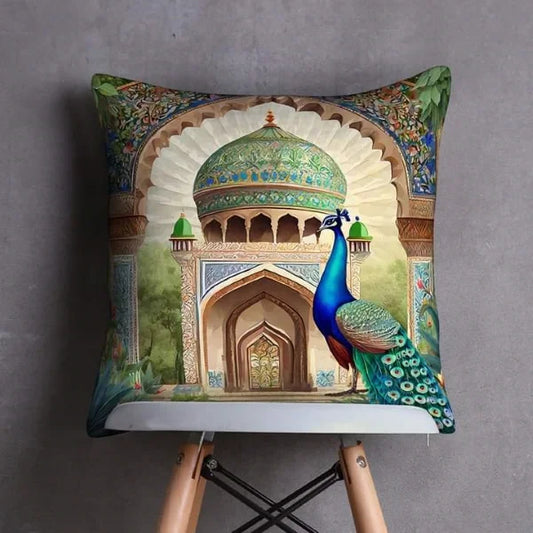 Peacock Theme III Cushion Covers